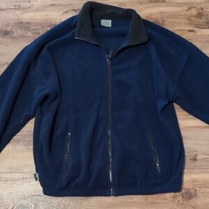 Colorado Trading & Clothing Co - Men's Dark Blue Zip-Up Jacket